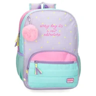 Plecaki szkolne i tornistry - Movom New Adventure Plecak szkolny Wielobarwny 30x38x12 cms 13,68L Poliester, Biały, Talla única, plecak szkolny - miniaturka - grafika 1