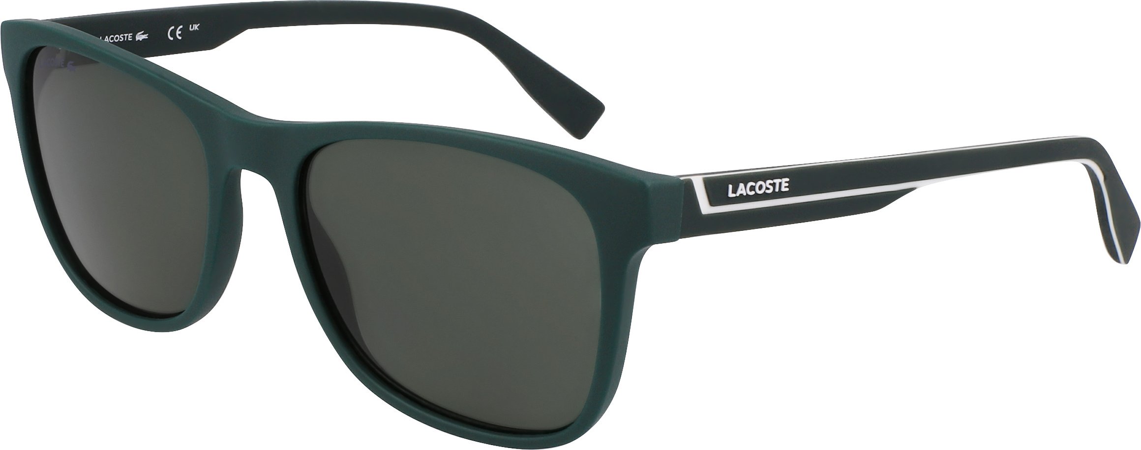 LACOSTE L6031S 301 MATTE GREEN 56/18/145 Męskie okulary przeciwsłoneczne