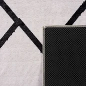 Dywany - Dywan drukowany KOGA fake mink 160 x 230 cm biały - miniaturka - grafika 1