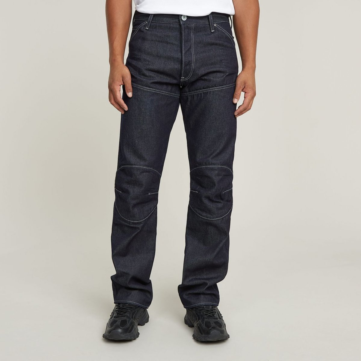 jeansy męskie g-star d23699-d956 elwood 3d regular 001 raw denim