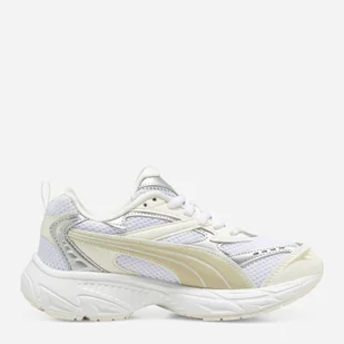Buty sportowe damskie do kostki Puma Morphic Metallic 397298-01 37 (4UK) Białe (4099686651909) - Bluzy sportowe damskie - miniaturka - grafika 1
