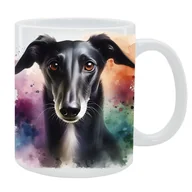 Kubki - Kubek z psem Greyhound - Kolekcja Natural - miniaturka - grafika 1