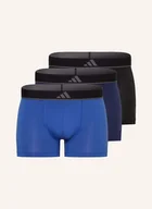 Majtki damskie - Adidas Bokserki Active Micro Flex Eco, 3 Szt. blau - miniaturka - grafika 1