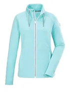 Kurtki damskie - killtec Damska kurtka Powerstretch ze stójką KOS 24 WMN FLX JCKT, hellaqua, 34, 42850-000 - miniaturka - grafika 1