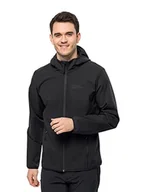 Kurtki męskie - Jack Wolfskin Kurtka Męska Bornberg, Czarna, S - miniaturka - grafika 1