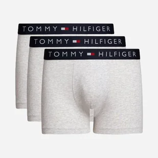 Zestaw majtek boxer męski Tommy Hilfiger UM0UM03400 L 3 szt Szary (8720637192078) - Majtki męskie - miniaturka - grafika 1