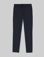 Spodnie męskie - spodnie altino granatowy slim fit - miniaturka - grafika 1