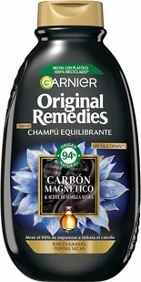 Garnier Original Remedies Magnetic Charcoal szampon 250ml - Szampony do włosów - miniaturka - grafika 1