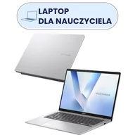 Laptopy - ASUS Vivobook 14 X1407QA-LY043W 14" IPS 60Hz Snapdragon X X1-26-100 16GB 512SSD Windows 11 Profesional, Funkcje AI - miniaturka - grafika 1