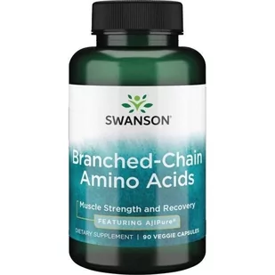 SWANSON AjiPure BCAA 90 kapsułek AjiPure BCAA 90 kapsułek - Suplementy naturalne - miniaturka - grafika 1