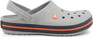 Klapki i japonki damskie - Crocs Crocs Crocband 11016-01U szare 36/37 - miniaturka - grafika 1