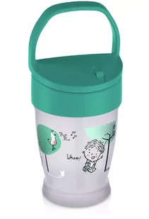 Canpol babies LOVI Kubek ze słomką JUNIOR 250ml 5O38FV 5O38FV SAM One size - Kubki dla dzieci - miniaturka - grafika 1