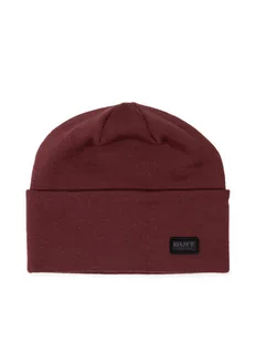 Buff Czapka Knitted Hat Niels 126457.304.10.00 Bordowy - Czapki i chusty sportowe damskie - miniaturka - grafika 1