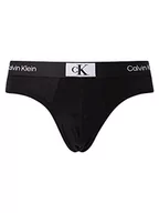 Majtki damskie - Calvin Klein Figi biodrowe czarne, Czarny, M - miniaturka - grafika 1