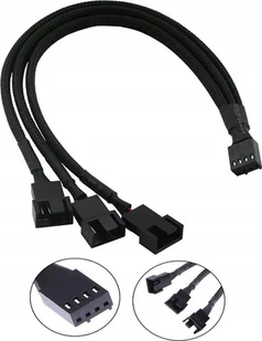 1stCOOL 1stCOOL redukce pro ventilátory 1x 4pin PWM na 3x 4pin PWM - Kable komputerowe i do monitorów - miniaturka - grafika 1