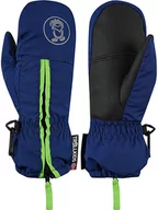 Rękawiczki dla dzieci - Trollkids Rękawice funkcyjne "Mitten" w kolorze granatowo-zielonym - miniaturka - grafika 1