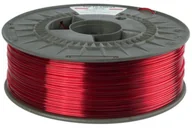 Filamenty i akcesoria do drukarek 3D - The Filament 3D filament, PETG, 1,75mm, 1000g, TF-24028, transparent red - miniaturka - grafika 1