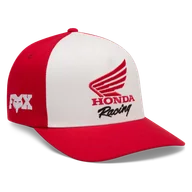 Czapki damskie - Czapka FOX Honda Flexfit CzerwonyS/M - miniaturka - grafika 1