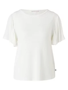 Koszulki i topy damskie - S.Oliver Koszulka w kolorze białym - grafika 1