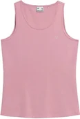 Bluzki damskie - Top damski 4F SS23TTSHF581 - jasny róż XS - miniaturka - grafika 1