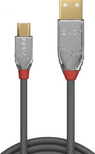 Lindy 36653 Kabel USB 2.0 A Micro-B Cromo Line 3m LY-36653 (LY-36654) - Kable USB - miniaturka - grafika 4