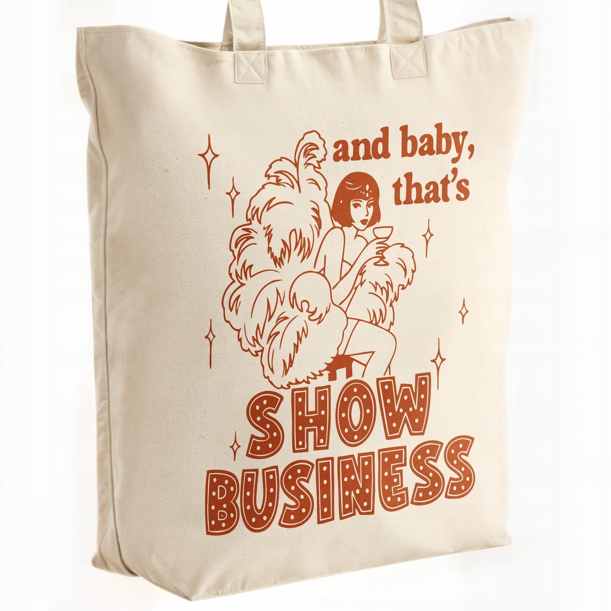 Torba bawełniana premium na zakupy Taylor Swift The Life Of A Showgirl