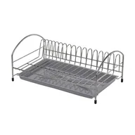 Suszarki do naczyń - Suszarka do naczyń 1-poziomowa 40 cm z tacką 1G chrom - miniaturka - grafika 1