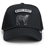 Czapki damskie - Czapka z daszkiem Goorin Bros GB2 Black Sheep 101-1734 Czarny - miniaturka - grafika 1
