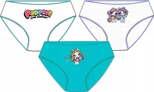 MAJTKI DZIEWCZĘCE POOPSIE SLIME 3-PACK 128/134 - Majtki dla dzieci - miniaturka - grafika 1