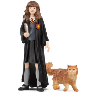 SLH42635 Schleich Harry Potter - Hermiona Granger i Krzywołap, figurka dla dzieci 6+ - Figurki dla dzieci - miniaturka - grafika 1