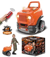 Zabawy w naśladowanie dorosłych - ZESTAW CIĘŻARÓWKA WARSZTAT DLA MŁODEGO MECHANIKA - miniaturka - grafika 1