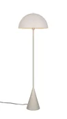 Lampy stojące - Trio ALFIE 465000176 minimalistyczna jasnoszara lampa stojąca 1xE27 kształt grzyba - miniaturka - grafika 1