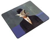 Podkładki pod mysz - Podkładka Mężczyzna w meloniku René Magritte 36x29cm - miniaturka - grafika 1