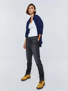 Spodnie damskie - Spodnie jeans damskie Us Legend Straight 938 - grafika 1