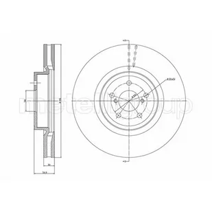 METELLI Tarcza hamulcowa 23-1188C - Szczęki hamulcowe - miniaturka - grafika 1