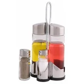 Pojemniki na przyprawy - Domotti TEMIS Zestaw przyprawników, 5 elementów 37859 - miniaturka - grafika 1