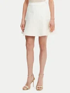 Spódnice - Guess Spódnica mini W5GD87 WH610 Écru Regular Fit - miniaturka - grafika 1