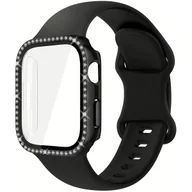 Akcesoria do smartwatchy - TEMU Zestaw 2 szt.: Modny, miękki, wygodny, regulowany sportowy pasek do zegarka dla mężczyzn i kobiet oraz etui na zegarek z hartowanego szkła z - miniaturka - grafika 1