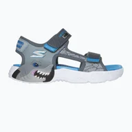 Buty dla dziewczynek - Sandały dziecięce SKECHERS S-Lights Creature Splash - miniaturka - grafika 1