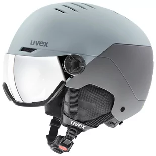 Kask narciarski Uvex Wanted Visor, z szybą - Kaski narciarskie - miniaturka - grafika 1