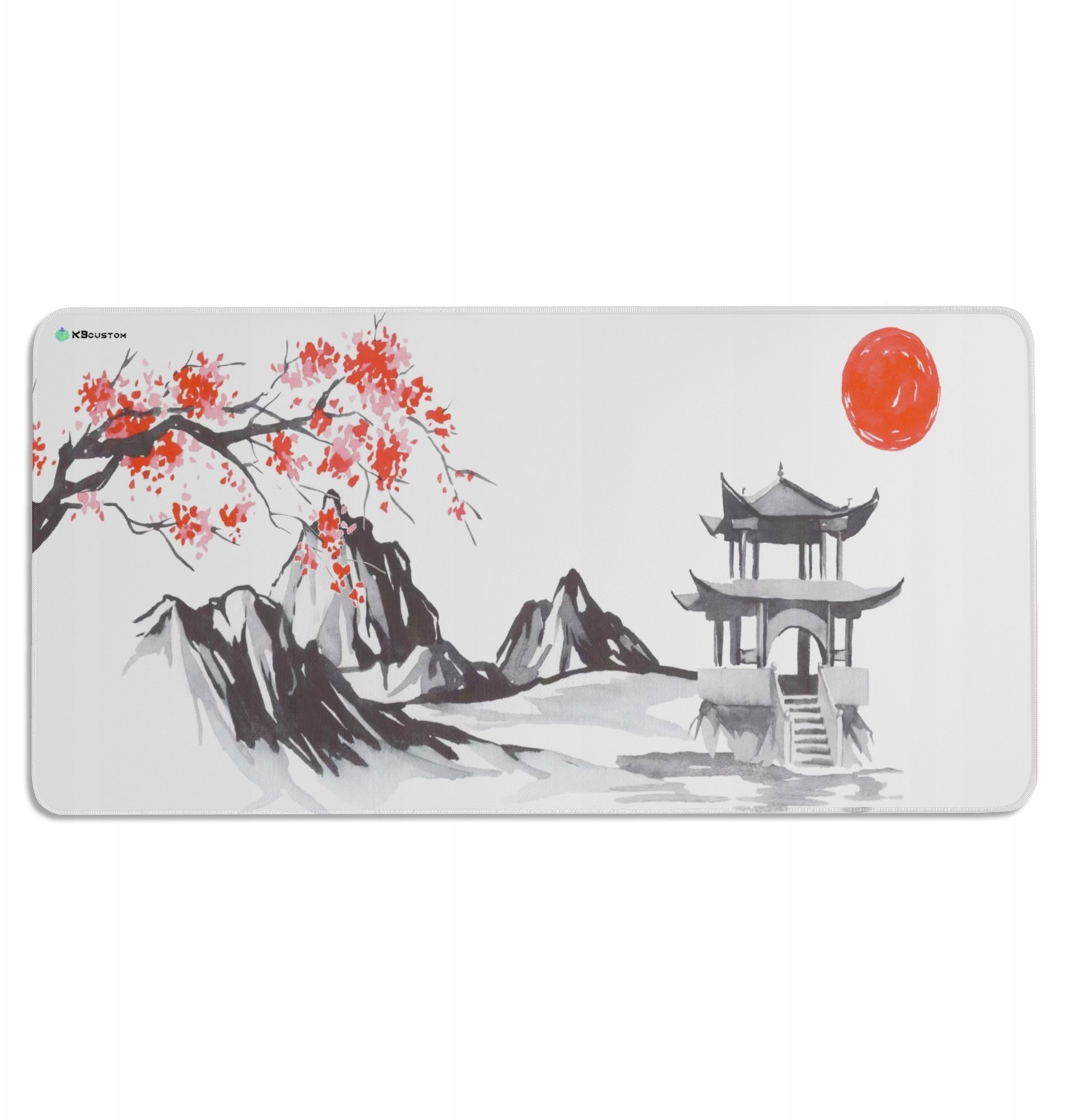 Podkładka KBcustom DUŻA PODKŁADKA MATA POD MYSZKĘ MYSZ 120x60cm XXXL KBcustom Biurko Flower 74