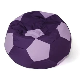 Pufa worek GO GIFT Piłka 11 Fioletowy/jasnofioletowy XL 120 cm - Fotele i pufy dla dzieci - miniaturka - grafika 1