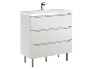 Szafka Stojąca Z Umywalką ETH 80 cm - Kaszmir Mat - Szafki łazienkowe - miniaturka - grafika 1