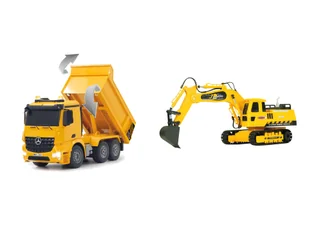 JAMARA Zabawkowy samochód budowlany zdalnie sterowany - Zabawki zdalnie sterowane - miniaturka - grafika 1