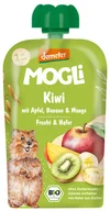 Desery dla dzieci - Mogli Mus jabłko - banan - kiwi - mango - owies od 1 roku demeter 100 g Bio - jedzenie - miniaturka - grafika 1