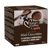 Kawa w kapsułkach i saszetkach - Italian Coffee Cioccolato 12 kapsułek do Lavazza A Modo Mio - miniaturka - grafika 1