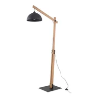 Lampy stojące - Oslo lampa podłogowa czarna 5582 TK Lighting  - miniaturka - grafika 1