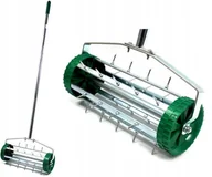 Wertykulatory i aeratory - Aerator Ręczny Wertykulator Walcowy Do Murawy Trawnika Trawy Obrtowy 148cm - miniaturka - grafika 1