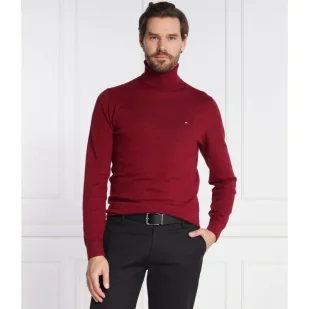 Tommy Hilfiger Golf | Regular Fit | z dodatkiem kaszmiru - Swetry męskie - miniaturka - grafika 1