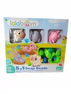 Klocki - Zestaw  kulko-klocków - zwierzątka farma - 25 elementów 61872 - miniaturka - grafika 1